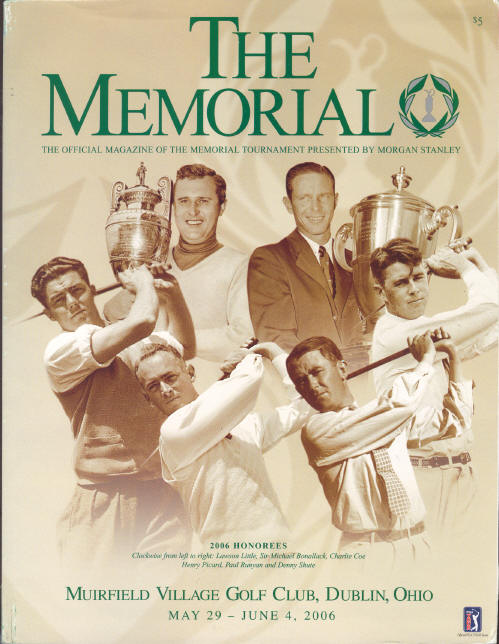 2006 The Memorial Golf Program - Carl Pettersson Win