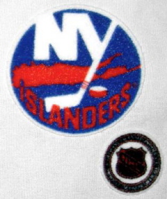 New York Islanders 2 inch Lextra Iron On Logo Patch  